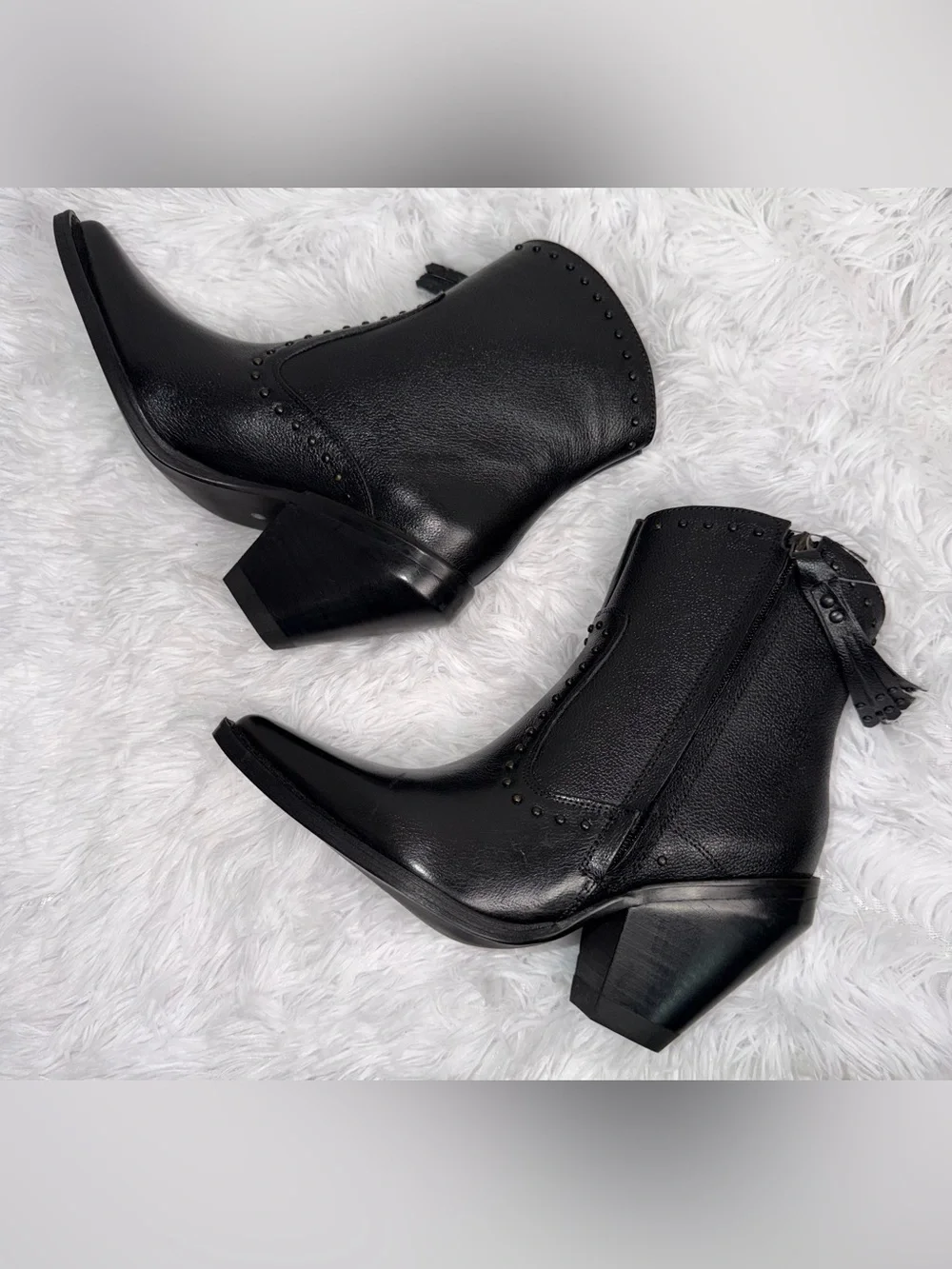 DINGO CLASSY N' SASSY LEATHER BOOTIE STYLE DI952 BLACK